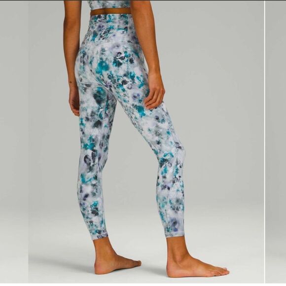Lululemon Unlimit High-Rise Tight 25" Kaleidofloral Multi Leggings size 6 - Picture 8 of 12